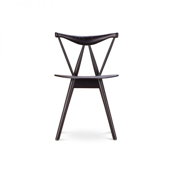 Dining chair with backrest